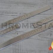 Toyota Corolla TK 2013 Üzeri Krom Kapı Eşiği