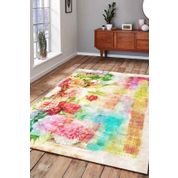 Trendideal KDF282 170x280 cm Kadife Lastikli Halı Örtüsü