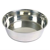 Trixie 2.5 lt Metal Köpek Mama ve Su Kabı