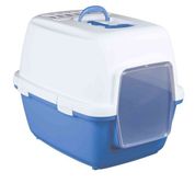 Trixie 40288 45x48x58 cm Mavi Kapalı Kedi Tuvaleti