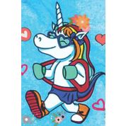 UNICORN JOURNAL AND NOTEBOOK: Unicorn Journal And Notebook For Girls - 100 Pages Of Unicorn Themed Notebook & Lined Paper! / Makes A Fantastic ... Easter Gift, An Awesome Surprise At Anytime!