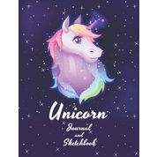 Unicorn Journal and Sketchbook: Unicorn Journal and Notebook for Girls - 100+ Pages Of Unicorn Themed Sketchbook & Lined Paper! | Makes a Fantastic ... Easter Gift, an awesome surprise at anytime!