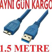 USB 3.0 HDD HARDDİSK KABLOSU 4623a 1.5 METRE VERİ BAĞLANTI seagate western digital TOSHIBA ARA BAĞLA