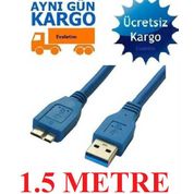 USB 3.0 HDD HARDDİSK KABLOSU 4623p 1.5 METRE VERİ BAĞLANTI seagate western digital TOSHIBA ARA BAĞLA