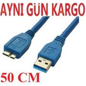 USB 3.0 HDD HARDDİSK KABLOSU 50 cm VERİ BAĞLANTI seagate 4621a