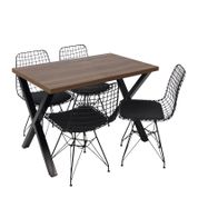 Varna Concept Masa ve Telli Sandalye Takımı