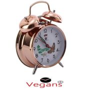 Vegans VG86801 Nostalji Tavuklu Kurmalı Çalar Masa Saati