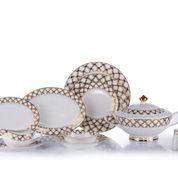 Venezia Bonechina 74 Parça Yemek Takımı