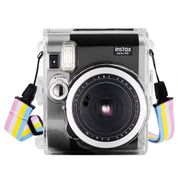 Wolven Fujifilm Instax mini 8/Mini 8 +/mini 9 Crystal Case kristal kamera için çanta ile ayarlanabilir gökkuşağı-Omuz askısı Fujifilm Instax mini 8/Mini 8 +/mini 9 43204-20442