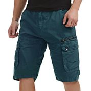 Wslcn B09W99P96N Mavi Erkek Bermuda