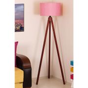 Zeyrek 3 Ayaklı Tripod Pembe Bordo Lambader