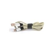 ZORE Xiaomi Mi 9t Şarj Aleti Usb Kablo Kopmaz Kırılmaz Metal Kablo Type-c Hızlı Şarj Yassı Tasarım AKS-VERATYPE-64