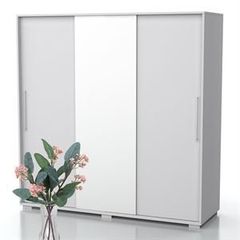 Dekorex Surgulu Aynali 2 Cekmeceli Beyaz Gardrop Fiyatlari