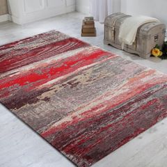 eko hali smart sm 12 grey red xw 120x180 cm hali fiyatlari