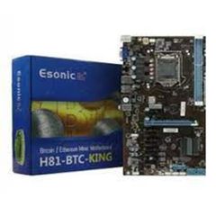 Esonic H81-BTC-KING DDR3 1150p 7 Pci-e Bitcoin Miner Anakart Fiyatları