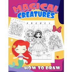 Sketchbook: Cute Magical Unicorn Sketchbook for Girls with 120 pages of  8.5X11 Inch-white paper for sketching, drawing and doodlin (Paperback)