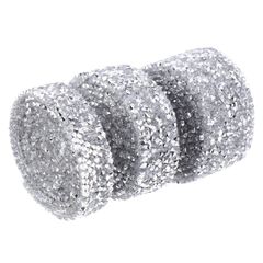  SEWACC 10 Rolls Self Adhesive Rhinestone Strip Diamond