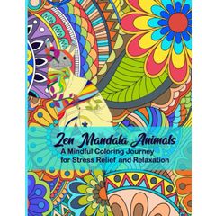 Coloring Book For Tweens: Stress Relieving Animals: Colouring Pages For  Boys & Girls, Preteens, Ages 8-12, Detailed Zendoodle Drawings For Relax a  book by Art Therapy Coloring