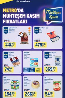 Metro'da Muhteşem Kasım Fırsatları 