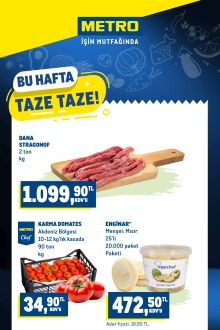 Metro - Taze Ürünler Kataloğu