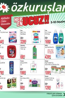 Özkuruşlar Market İndirim Kataloğu