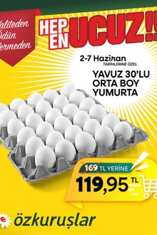 Özkuruşlar Market İndirim Kataloğu