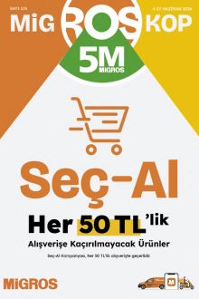 Migros 5M İndirim Kataloğu