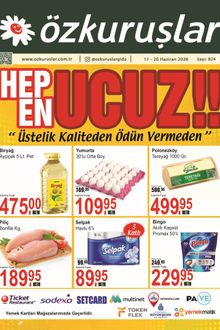 Özkuruşlar Market İndirim Kataloğu
