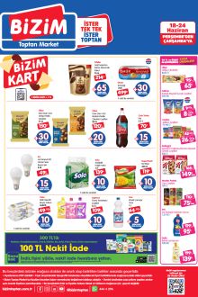 Bizim Toptan Market Aktüel Ürünler