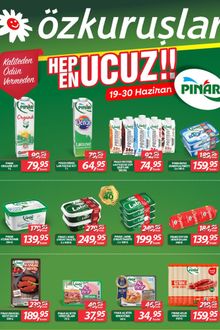 Özkuruşlar Market İndirim Kataloğu