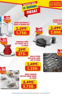 Şok İndirim Broşürü