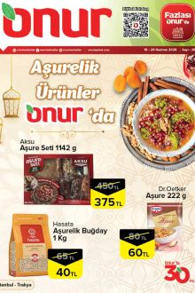 Onur Market İstanbul-Trakya İndirim Kataloğu