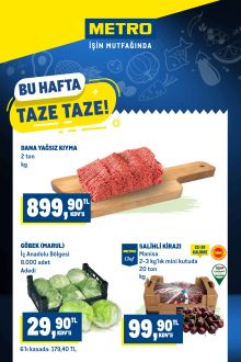 Metro - Taze Ürünler Kataloğu