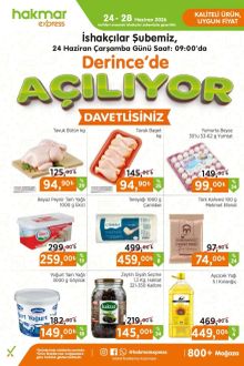 Hakmar Express Derince Açılışına Özel İndirim Kataloğu