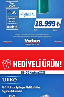 Vatan Bilgisayar İndirim Broşürü
