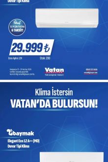 Vatan Bilgisayar İndirim Broşürü