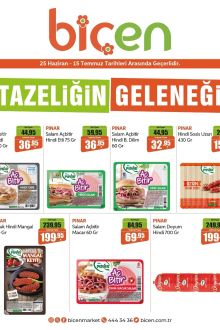 Biçen Market Aktüel Kataloğu