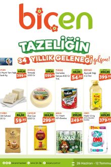 Biçen Market Aktüel Kataloğu