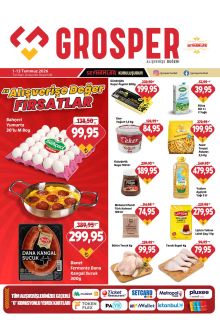 Grosper Market İndirim Kataloğu