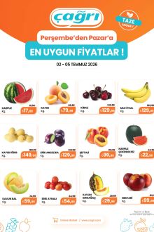 Çağrı Market İndirim Kataloğu