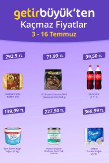 Getir İndirim Kataloğu