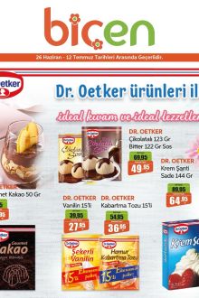 Biçen Market Aktüel Kataloğu
