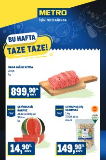 Metro - Taze Ürünler Kataloğu