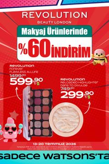 Watsons İndirim Kataloğu