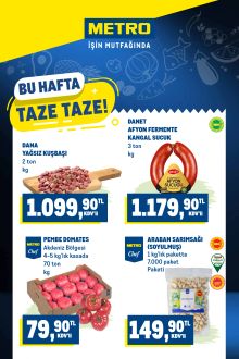 Metro - Taze Ürünler Kataloğu