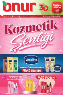 Onur Market İndirim Kataloğu
