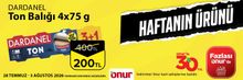 Onur Market İndirim Broşürü