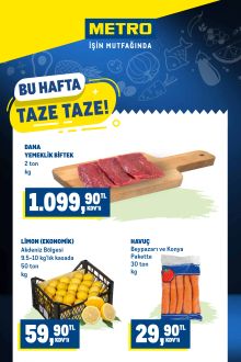 Metro - Taze Ürünler Kataloğu