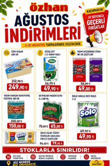 Özhan Market İndirim Kataloğu