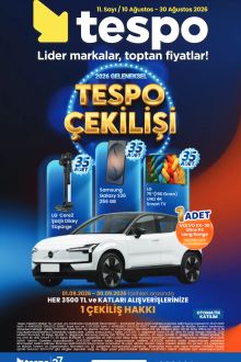 Tespo İndirim Kataloğu